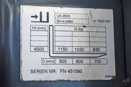 Elektromos 3 kerekű 2013  Jungheinrich EFG 213 (14)
