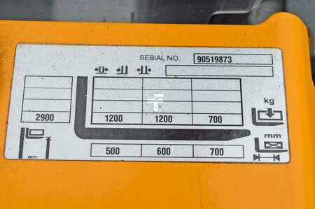 Stacker pedestre 2017  Jungheinrich EJC 112z (13)