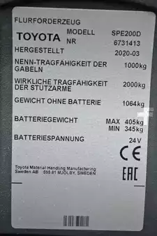 Hochhubwagen 2020  Toyota SPE 200D (13)