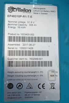 Chariots à mât rétractable 2017  Toyota RRE160H (10)