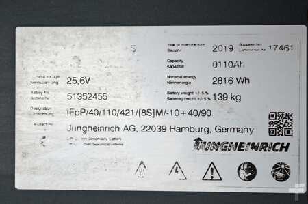 Apilador eléctrico 2019  Jungheinrich EJC 110 (10)