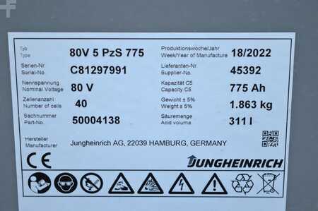 Elektromos 4 kerekű 2022  Jungheinrich EFG 535k (12)