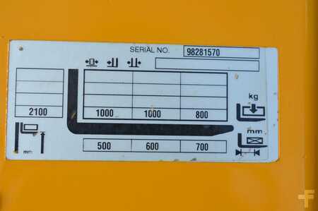 Ledstaplare gå 2020  Jungheinrich EJD 222 Batterie Bj2024 (14)