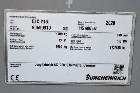 Pinontavaunu 2020  Jungheinrich EJC 216 Waage (14)