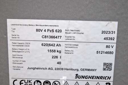 Carrelli elettrici 4 ruote 2019  Jungheinrich EFG 425ks Batterie Bj2023 (13)