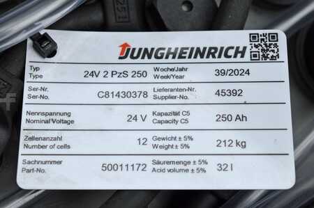 Pallestabler 2024  Jungheinrich EJC 214z Neuwertig (12)
