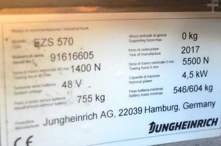 Vetotrukki 2017  Jungheinrich EZS 570 (9)