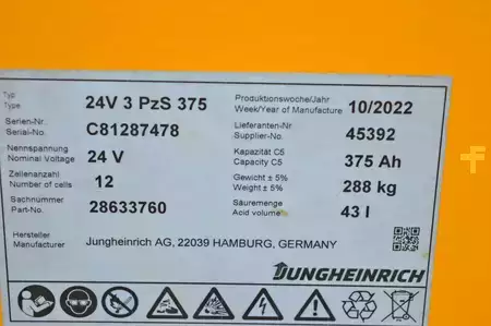Transpaleta eléctrica 2022  Jungheinrich ERE 120 (9)