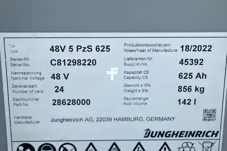 Elektro čtyřkolový VZV 2022  Jungheinrich EFG 318k (13)