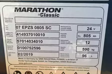 Chariots électriques à 3 roues 2019  Jungheinrich EFG 113 (13)