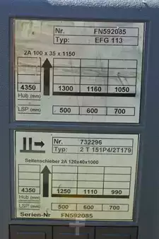 Elektromos 3 kerekű 2019  Jungheinrich EFG 113 (14)