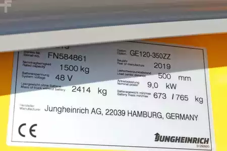 Elektro 3 Rad 2019  Jungheinrich EFG 215 (14)