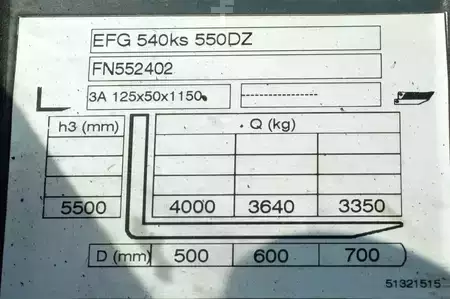 Elektryczne 4-kołowe 2017  Jungheinrich EFG 540ks (14)