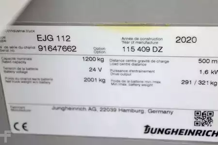 Hochhubwagen 2020  Jungheinrich EJG 112 (12)