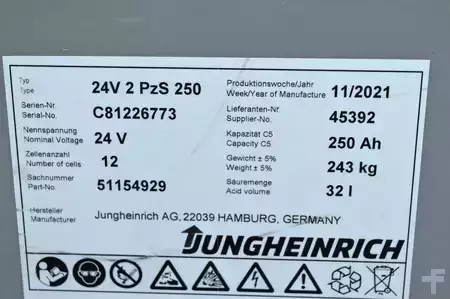 Hochhubwagen 2021  Jungheinrich EJC 214z (11)