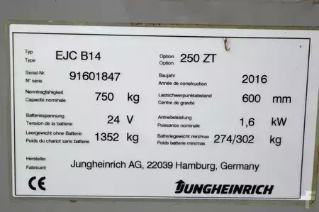 Stoccatori 2016  Jungheinrich EJC B14 (11)