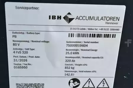 Tahač 2015  Linde W20, Batterie Bj. 2026 neu (12)