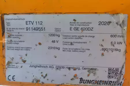 Retráctil 2020  Jungheinrich ETV 112 (11)
