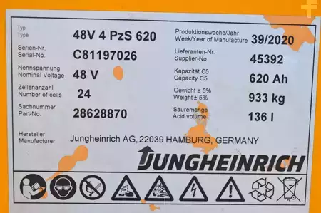 Retráctil 2020  Jungheinrich ETV 112 (9)