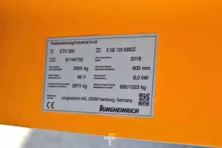 Schubmaststapler 2019  Jungheinrich ETV 320 (12)