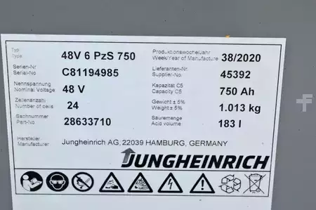 El truck - 4 hjulet 2020  Jungheinrich EFG 316 (13)