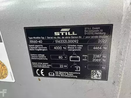 Carrelli elettrici 4 ruote 2022  Still RX 60-40 (11)