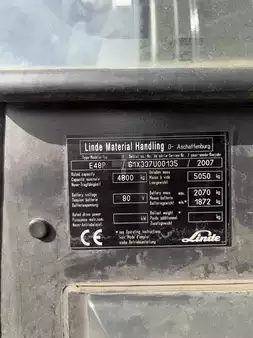 Elektro čtyřkolový VZV 2007  Linde E 48 P (11)