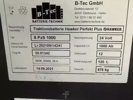 3-wiel elektrische heftrucks 2008  Still RX50-16 (10)