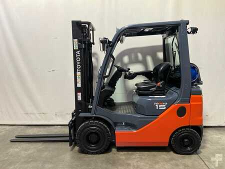 LPG Forklifts 2022  Toyota 02-8FGF15 (2)