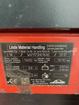 Linde L 14 Duplex Batterie Bj.20