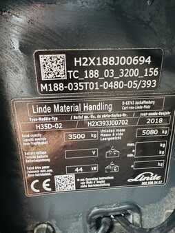 Dieselstapler  Linde H 35 D-02 EVO 3B Triplex Kabine ZVG (6)