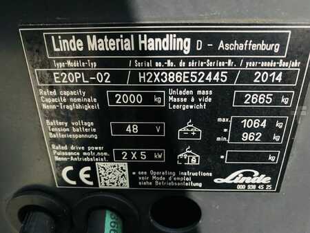 Linde E 20 PL-02 EVO Kabine