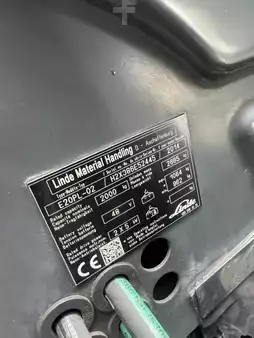 Sähkö - 4 pyör 2014  Linde E 20 PL-02 EVO Kabine Batterie Bj.23 (7)