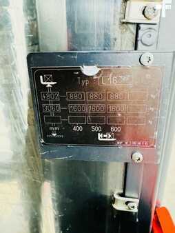 Hochhubwagen  Linde L 16 Triplex Batterie Bj.20 (6)