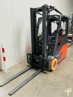 Elektro 3 Rad Linde E 16-02 EVO Triplex Kabine Batterie Bj.20