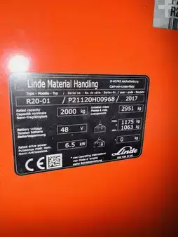 Schubmaststapler  Linde R 20 -01Triplex (10)