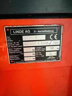 Hochhubwagen  Linde L 16 Batterie NEU (5)