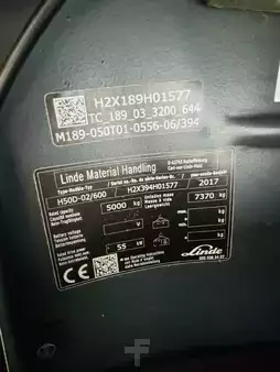 Dieselstapler 2017  Linde H 50 D-02/600 EVO 3B Kabine ZVG (8)