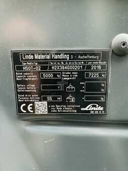 Treibgasstapler 2016  Linde H 50 T-02 EVO Kabine STVO (5)