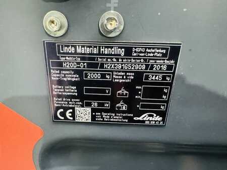 Linde H 20 D EVO Teilkabine ZVG