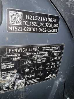 Elektro tříkolové VZV 2019  Linde E 18-02 EVO Triplex STVO (8)