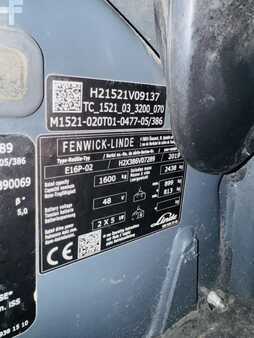 Elektro 4 Rad  Linde E 16 P-02 EVO Triplex Kabine STVO (6)