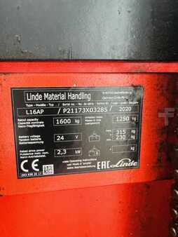 Hochhubwagen  Linde L 16 APi Triplex (5)