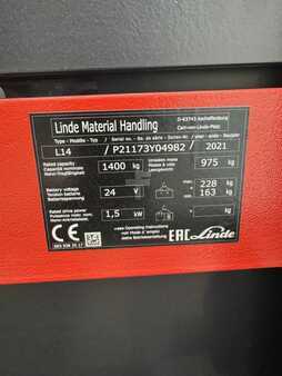 Hochhubwagen  Linde L 14 original 34h (4)