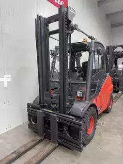 Dieselstapler 2014  Linde H 50 D-02/600 EVO 3B Kabine STVO Luftreifen (1)