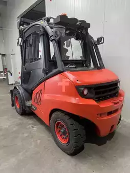 Dieselstapler 2014  Linde H 50 D-02/600 EVO 3B Kabine STVO Luftreifen (3)