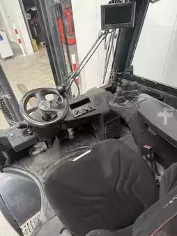 Dieselstapler 2014  Linde H 50 D-02/600 EVO 3B Kabine STVO Luftreifen (5)