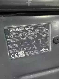 Dieselstapler 2014  Linde H 50 D-02/600 EVO 3B Kabine STVO Luftreifen (6)