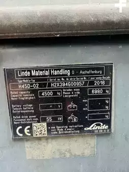 Dieseltrukki 2016  Linde H 45 D-02 EVO 3B Kabine Triplex STVO (6)