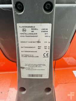 Nízkozdvižný vozík 2011  Toyota LWE 180 Gabelzinken Länge 1000mm (5)